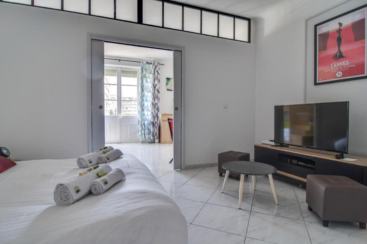 Immogroom - Sea View - Balcony - 5 Min From The Beach - Ac - Wifi Cannes Exterior foto